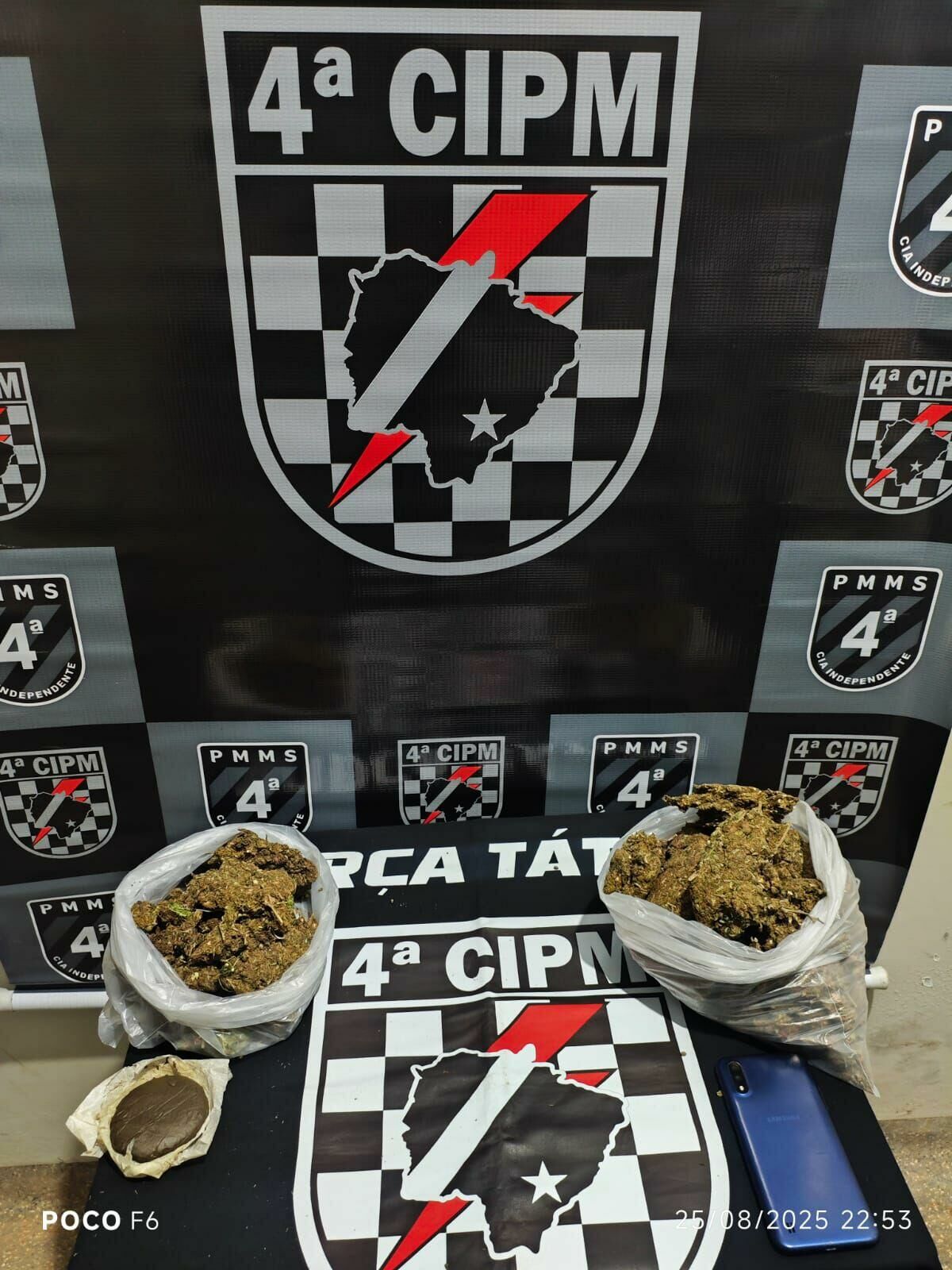 Imagem de compartilhamento para o artigo Homem com super maconha é preso por tráfico de drogas em Chapadão do Sul da MS Todo dia